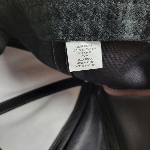 Time and Tru | Lavender Pony Tail Bun Ball Cap Womens Purple Hat - Picture 11 of 11